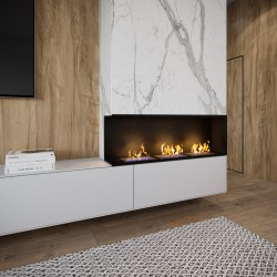 Built-in Fireplace with...